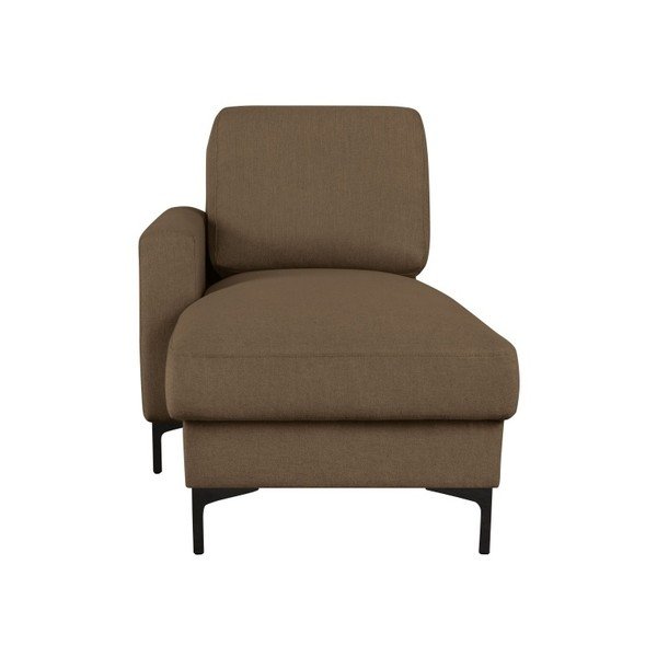 Șezlong Cosmopolitan design Atlanta, pe partea stângă, maro deschis-image-2