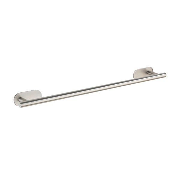 Suport pentru prosoape argintiu mat autoadeziv din oțel inoxidabil Orea Uno – Wenko-image-3