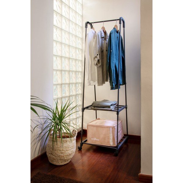 Cutie de depozitare pentru haine din plastic cu vacuum 42x40x25 cm Pink Edition – Compactor-image-1