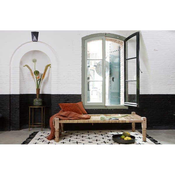 Măsuță auxiliară din alamă BePureHome Goddess, ⌀ 45,5 cm, culoarea bronzului-image-1