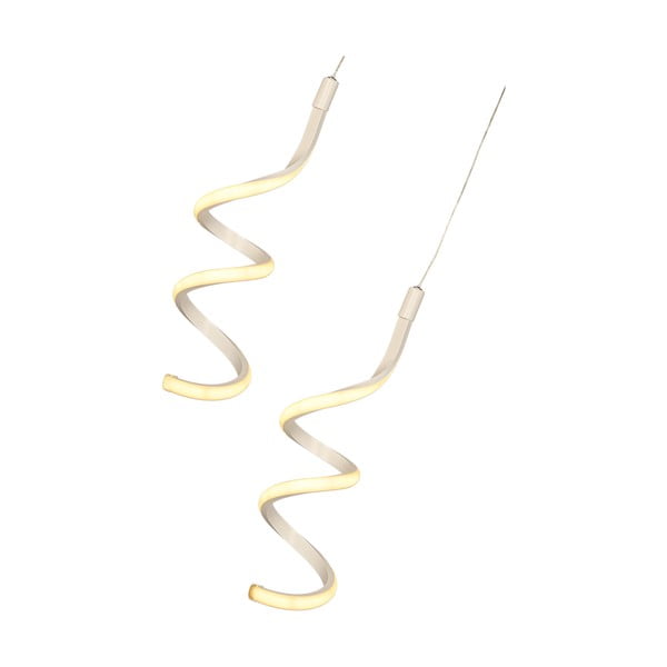 Lustră albă LED din metal ø 25 cm Hilton – Squid Lighting-image-2