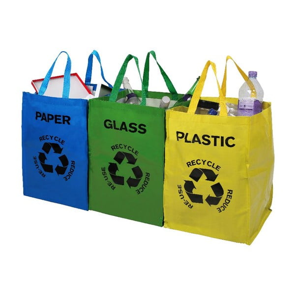 Coșuri de sortare și reciclare 3 buc. 40 l – Premier Housewares-image-1