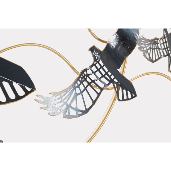 Decorațiune de perete din metal 91x50 cm Birds – Mauro Ferretti-image-4