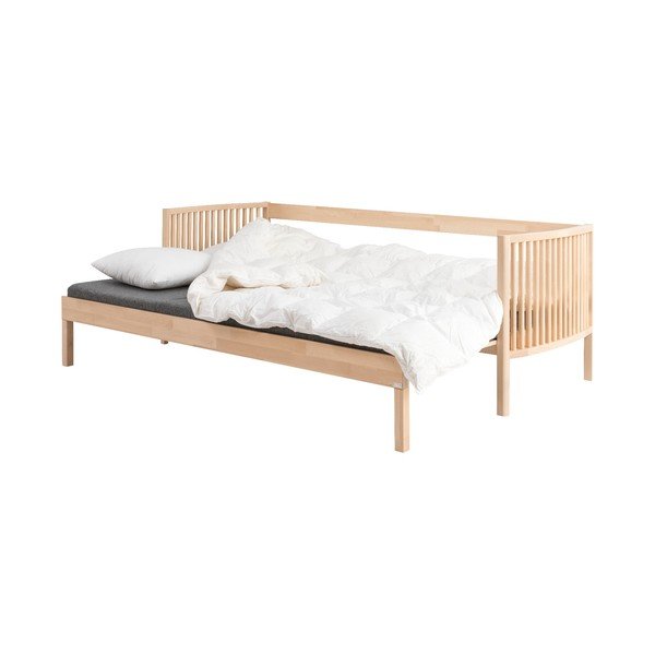 Cadru canapea extensibilă din lemn masiv de mesteacăn Kiteen Aarre, lățime 190 cm-image-3