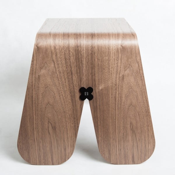 Scăunel Brambla Bunny Stool Walnut-image-3