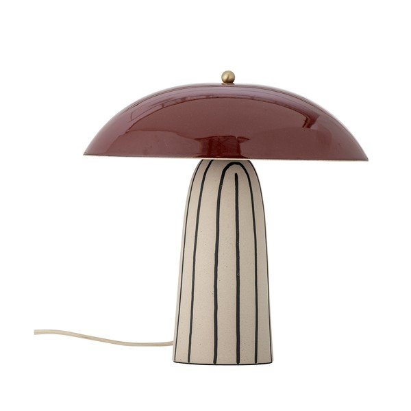 Veioză din ceramică cu abajur din metal (înălțime 32 cm) Arvid – Bloomingville