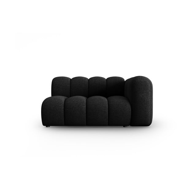 Modul pentru canapea negru/gri antracit (cu colț pe partea dreaptă) Lupine – Micadoni Home