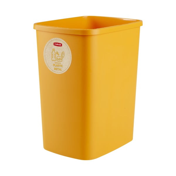 Set 3 coșuri de gunoi pentru sortarea deșeurilor Curver ECO, 25 l-image-2