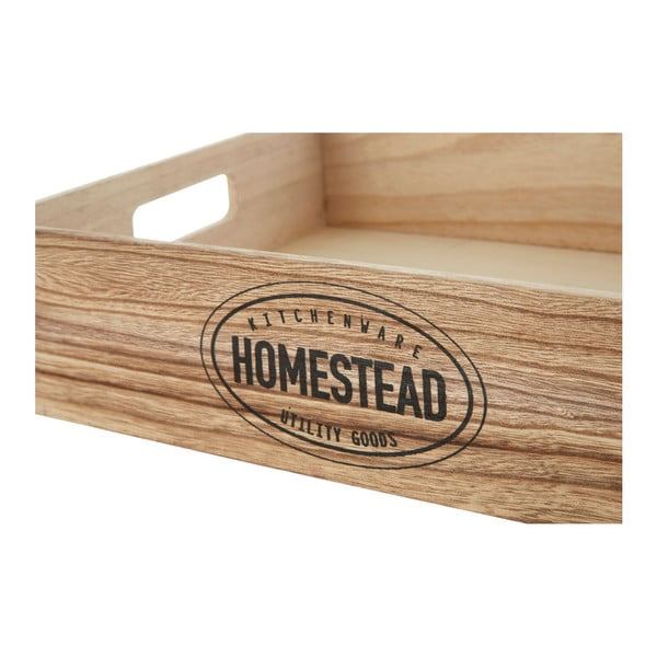 Tavă din lemn 28x38 cm Rustic Homestead – Premier Housewares-image-2