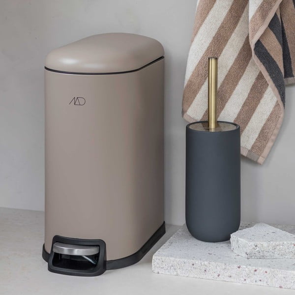 Coș de gunoi cu pedală din metal 10 l Walther – Mette Ditmer Denmark-image-1