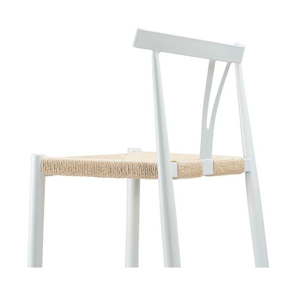 Scaun bar DAN-FORM Denmark Alfa, alb-image-2