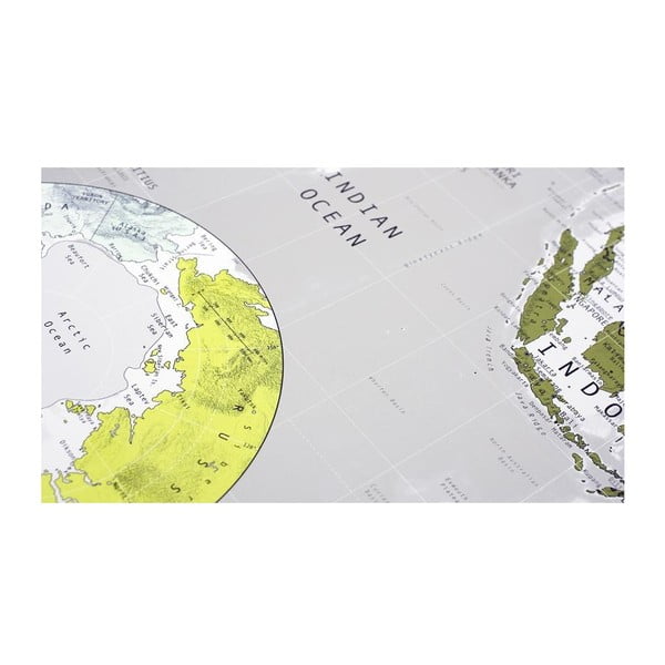 Hartă magnetică a lumii Future Map, 101 x 58 cm, verde-image-3