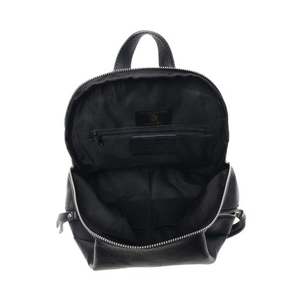 Rucsac din piele negru – Anna Luchini-image-3