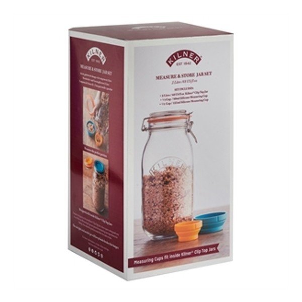 Recipient pentru alimente cu cupe de măsurare Kilner, 2 L-image-1