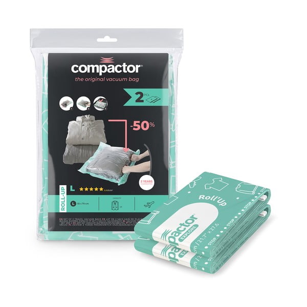 Saci de vidat 2 buc. Roll Up L – Compactor