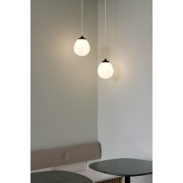 Abajur negru-alb ø 21 cm Around the World Mini – UMAGE-image-1