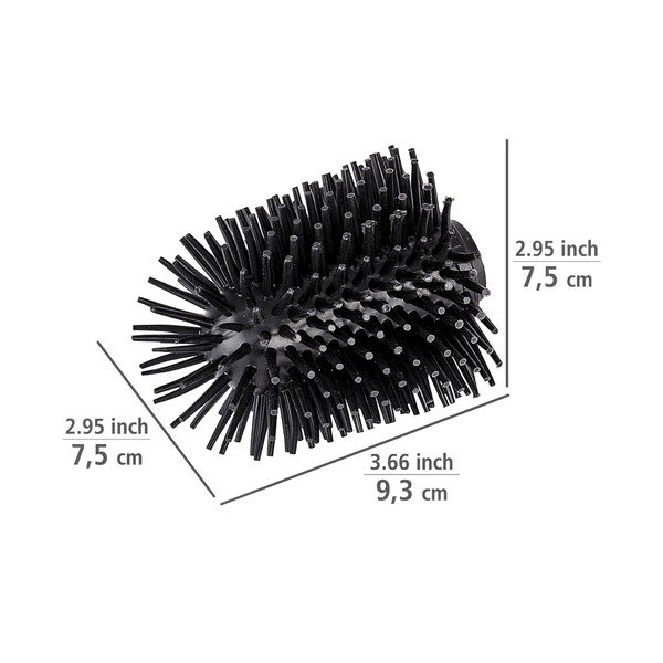 Cap de schimb din silicon pentru perie WC Wenko, ø  7,5 cm-image-1