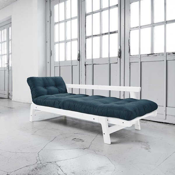 Canapea extensibilă Karup Step White/Deep Blue-image-2