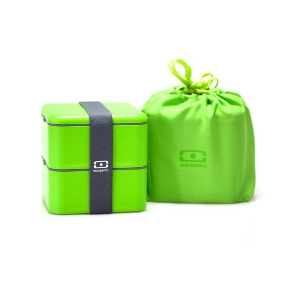 Husă pentru cutie gustare Monbento, verde-image-1