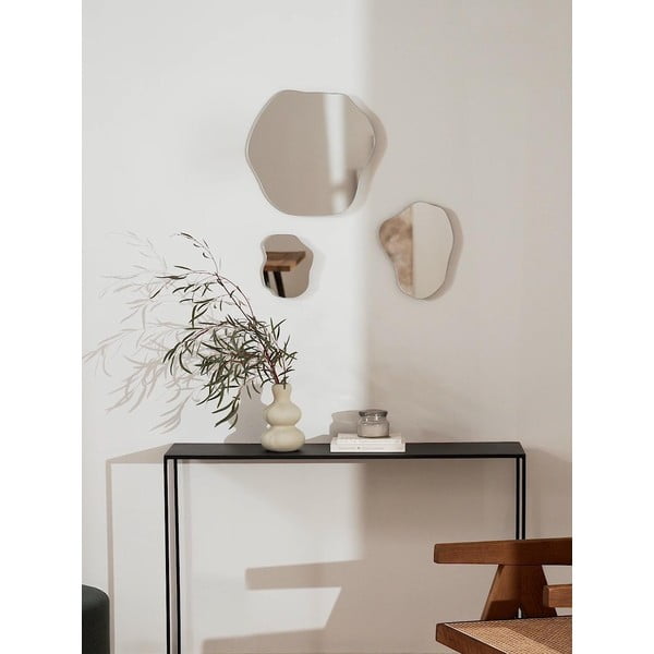 Set de 3 oglinzi de perete Westwing Collection Lia-image-1