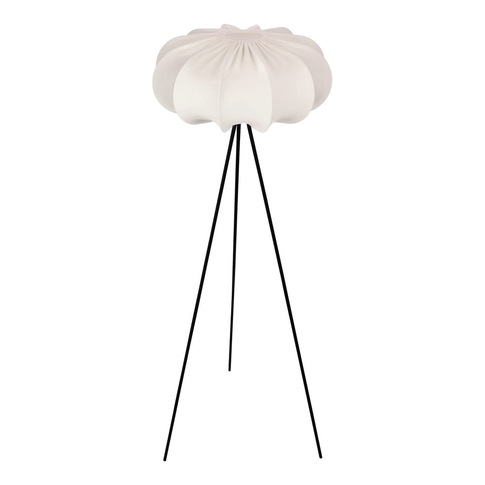 Lampadar alb cu abajur textil (înălțime 147 cm) Cafee – Candellux Lighting