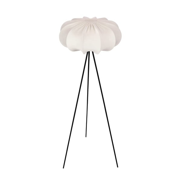 Lampadar alb cu abajur textil (înălțime 147 cm) Cafee – Candellux Lighting