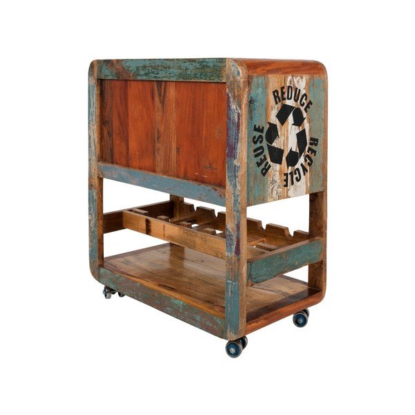 Comodă cu suport pentru sticle de vin Canett Bombay-image-3