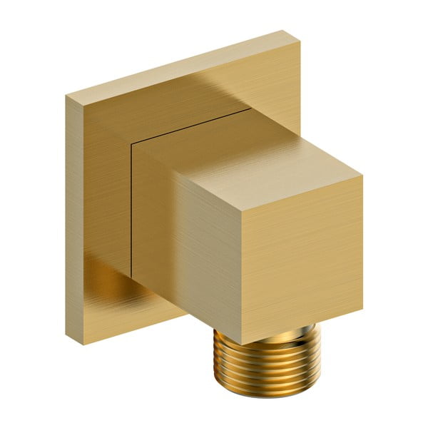 Componentă de conectare pentru duș aurie din alamă – Sapho