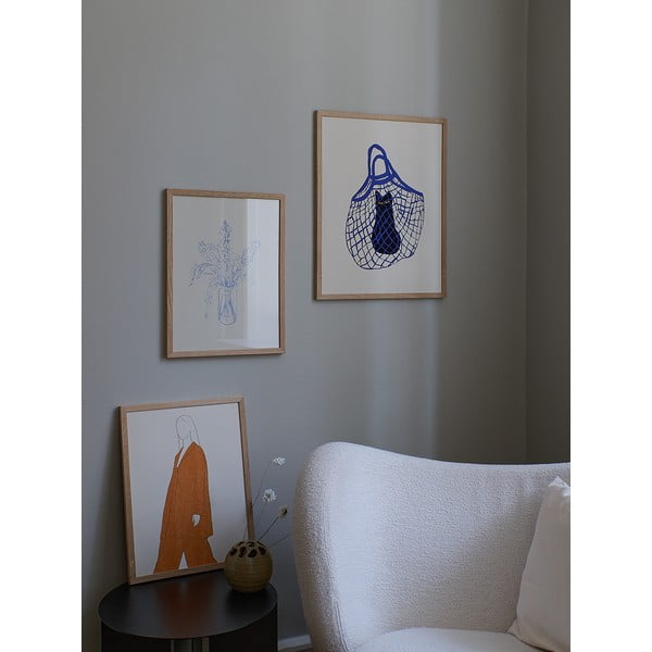 Poster 30x40 cm The Cat’s In The Bag – Chloe Purpero Johnson – The Poster Club-image-2