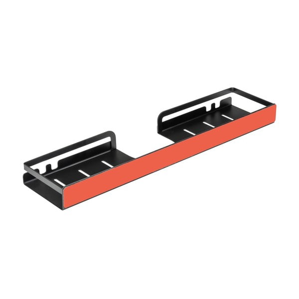 Raft pentru baie negru autoadeziv din oțel inoxidabil Altarella – Wenko-image-3