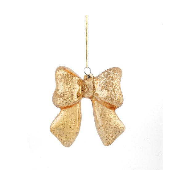 Ornament de Crăciun din sticlă 3,5 cm Bow – Sass & Belle
