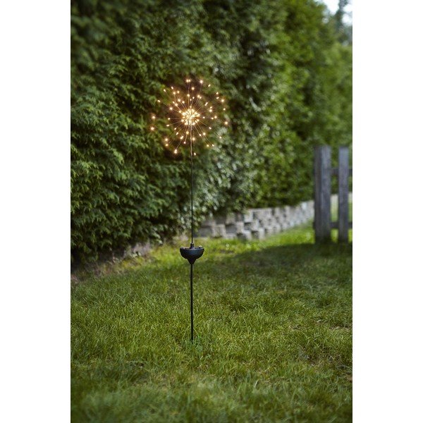 Decorațiune solară LED cu diode albe pentru exterior Star Trading Firework, înălțime 100 cm-image-3