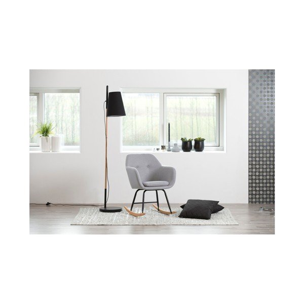 Scaun balansoar Actona Emilia, gri deschis-image-1