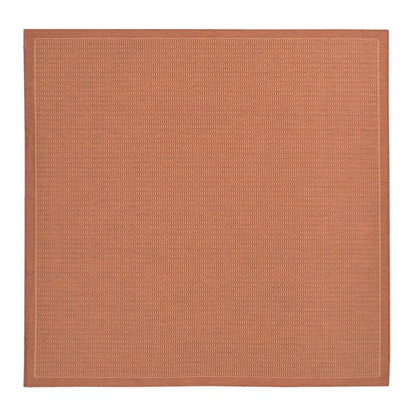 Covor potrivit pentru exterior Floorita Tatami, 200 x 200 cm, portocaliu