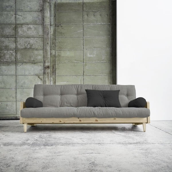 Canapea extensibilă Karup Indie Natural/Granite Grey/Dark Grey-image-2