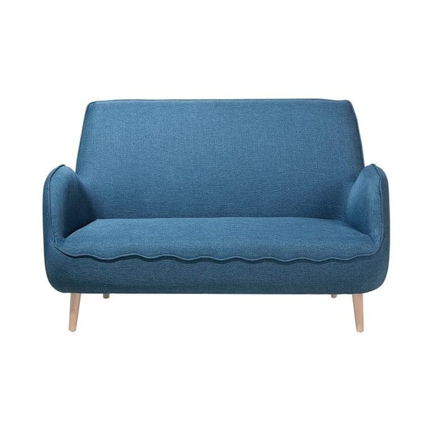 Canapea cu 2 locuri Monobeli Shaun, albastru