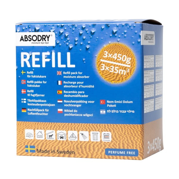 Umpluturi de rezervă pentru absorbant 3 buc. Absodry Maxi – Everbrand Sweden