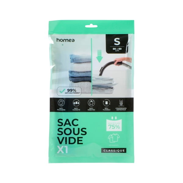 Sac de vidat Antibacterial – Homéa