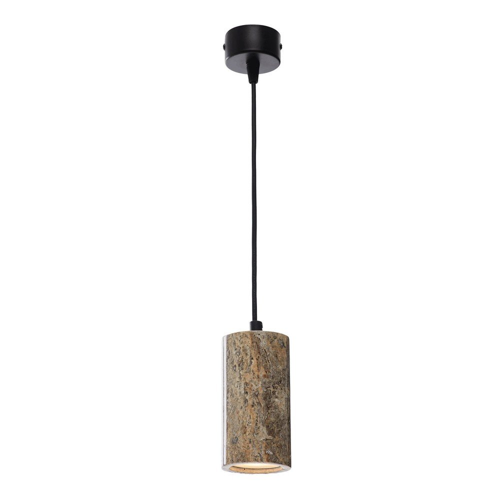 Lustră gri cu abajur din piatră ø 65 cm Selma – Opviq lights