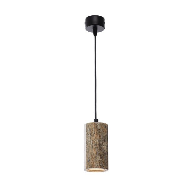 Lustră gri cu abajur din piatră ø 6,5 cm Selma – Opviq lights