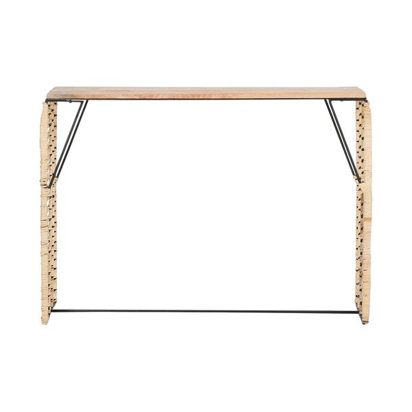 Masă consolă în culoare naturală 30x103 cm Monarque – Jardin d'Ulysse-image-3