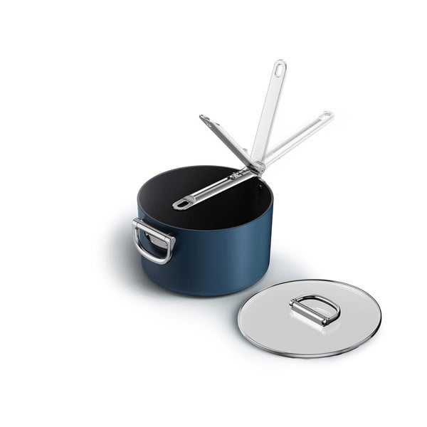 Oală cu capac/cu suprafață ceramică adecvată pentru plita cu inducție Space – Joseph Joseph-image-3