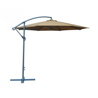 Umbrelă de soare maro ø 350 cm - Rojaplast