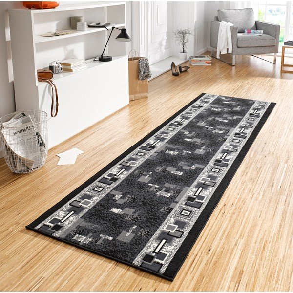 Covor Hanse Home Retro, 80 x 350 cm, gri-image-1