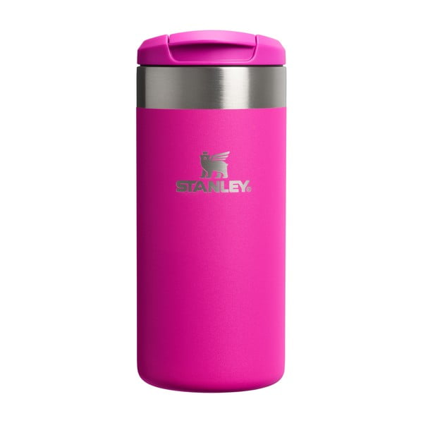 Cană termos roz din oțel inoxidabil 350 ml AeroLight™ Transit Mug Violet Blossom – Stanley