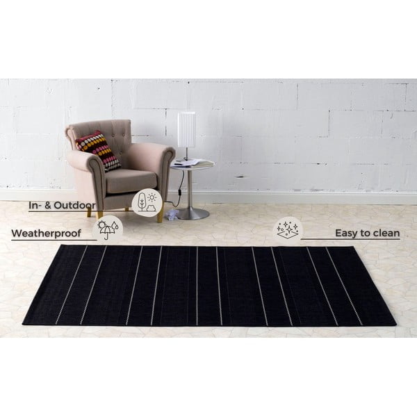 Covor adecvat interior/exterior Hanse Home Sunshine, 200x290 cm, negru-image-3