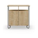 Dulap în culoare naturală cu aspect de lemn de stejar 80x80 cm Dilly – Marckeric