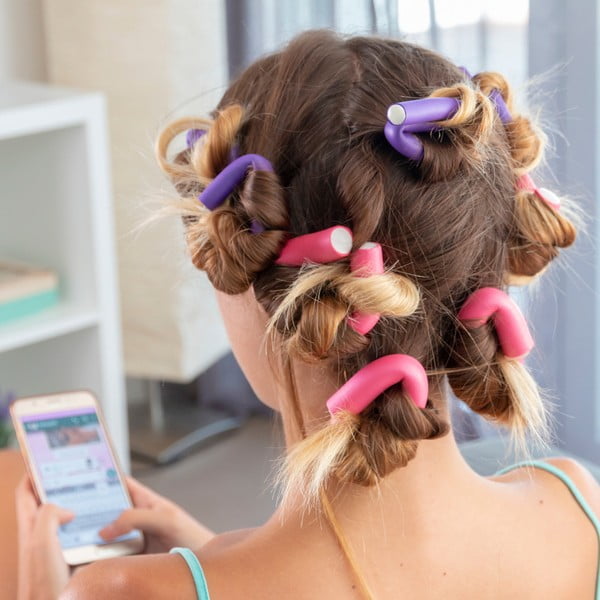 Set 42 bigudiuri din spumă pentru păr InnovaGoods-image-1