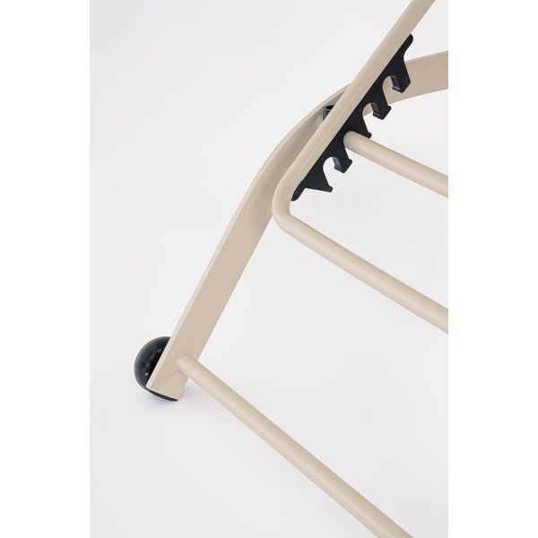 Șezlong de grădină în culoare naturală din metal Taylor – Bizzotto-image-4