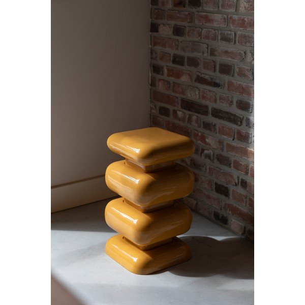 Măsuță auxiliară din metal 29x29 cm Stubby – Dutchbone-image-1